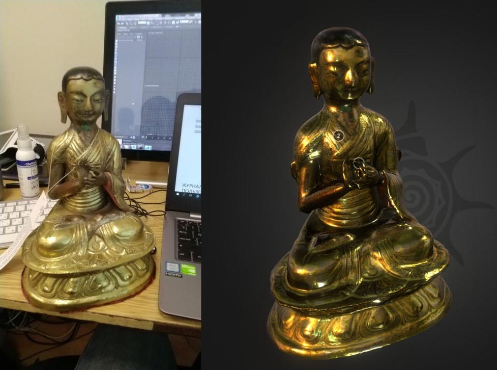 изображения 3D сканирование музейных предметов
